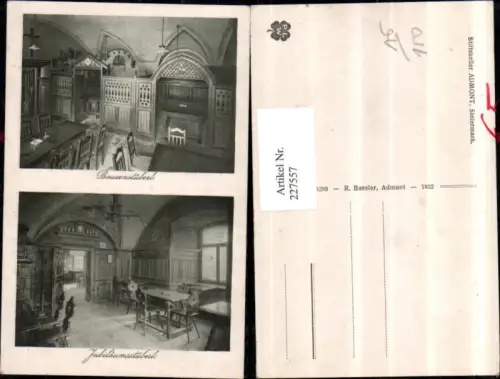 227557,Stift Keller Admont Bauernstüberl Jubiläumsstüberl Mehrbildkarte