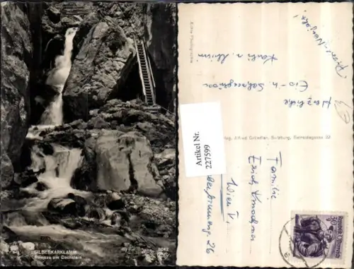 227599,Silberkarklamm Klamm Wasserfall b. Ramsau a. Dachstein