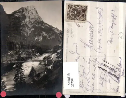 227607,Kummer-Brücke im Gesäsue Partie b. Johnsbach