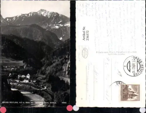 236572,Großreifling Teilansicht m. Tamischbachturm