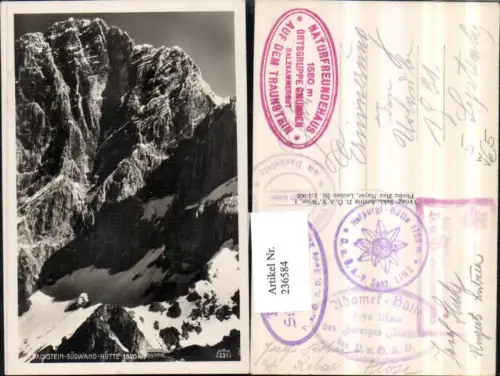 236584,Dachstein-Südwand-Hütte Berghütte b. Ramsau am Dachstein pub Max Mayer 231-905