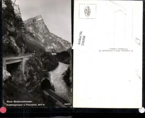 236588,Neue Gesäusestraße Hochstegtunnel u. Planspitze b. Admont