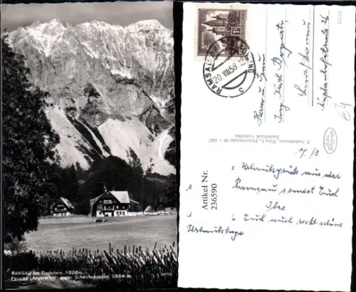 236590,Ramsau am Dachstein Pension Angererhof geg. Scheichenspitze
