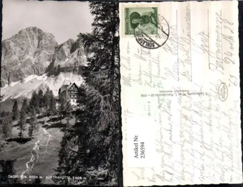 236594,Dachstein Austriahütte Berghütte b. Ramsau am Dachstein