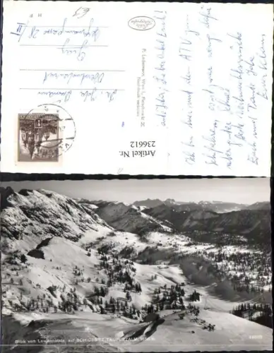 236612,Blick v. Lawinenstein auf Schigebiet Tauplitzalm b. Tauplitz Winterbild