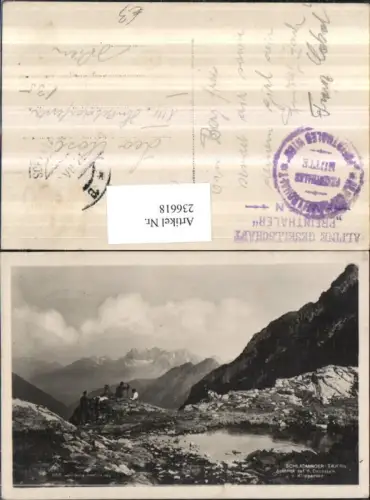 236618,Schladminger Tauern Ausblick auf d. Dachstein von d. Klippensee b. Rohrmoos