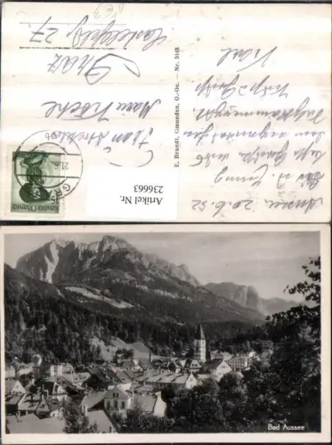 236663,Bad Aussee Totale pub F. E. Brandt 5148
