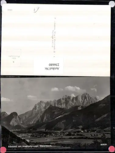 236680,Admont Totale m. Hochtorgruppe
