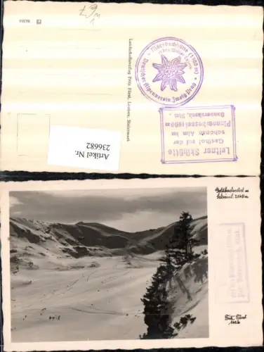 236682,Goldbachseetal m. Schreinl Winterbild b. Donnersbach pub Fritz Fürst 1026