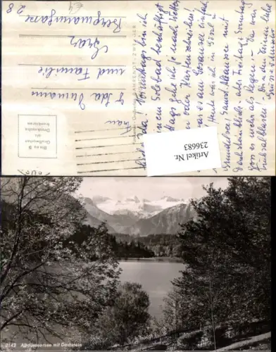236683,Altaussee See Partie m. Dachstein