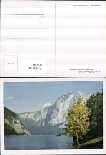 236684,Altaussee See m. Trisselwand Partie pub F. E. Brandt 5381