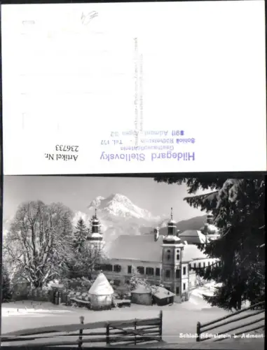 236733,Schloss Röthelstein b. Admont Winterbild