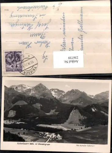 236739,Hohentauern Totale m. Bösensteingruppe pub Foto Hochreiter