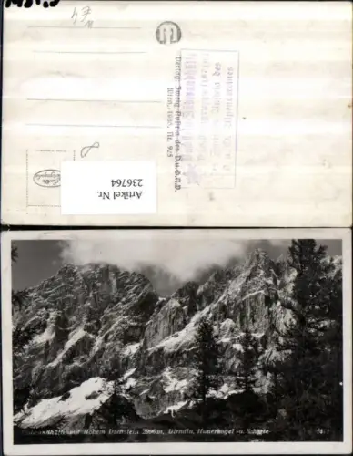 236764,Südwandhütte Berghütte m. Hohen Dachstein Dirndln Hunerkogel u. Scharte b. Ramsau