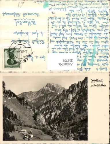 236779,Johnsbach Teilansicht m. Großen Buchstein Bergkulisse