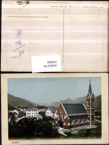 236806,Selztal Teilansicht Kirche