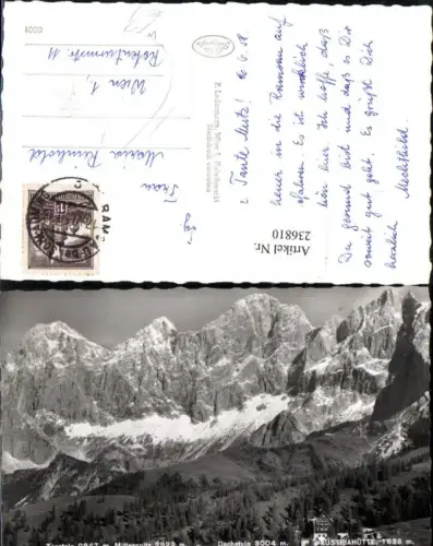236810,Torstein m. Mitterspitz Dachstein Austriahütte Berghütte b. Ramsau