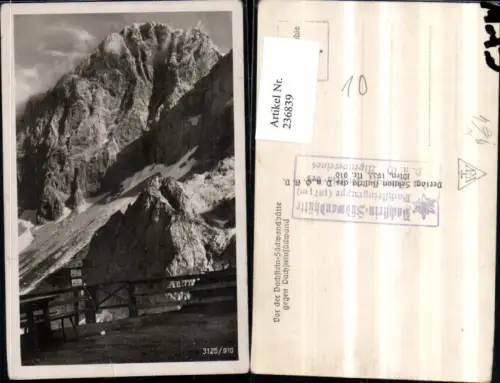 236839,Vor d. Dachstein-Südwandhütte geg. Dachsteinsüdwand b. Ramsau