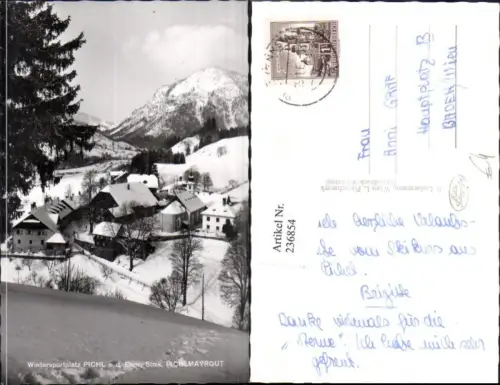 236854,Pichl an d. Enns Totale Pichlmayrgut Winterbild