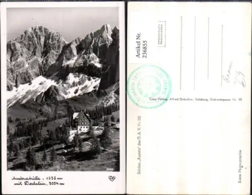 236855,Austriahütte Berghütte m. Dachstein b. Ramsau pub Cosy 3004