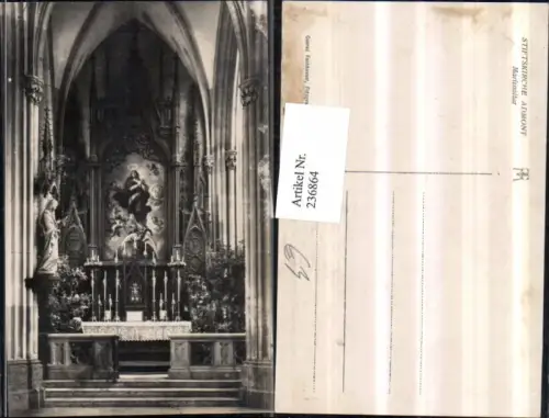 236864,Stiftskirche Kirche Admont Innenansicht Marienaltar