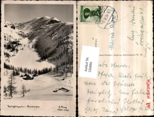 236886,Tauplitzalm b. Tauplitz Steirersee See Winterbild