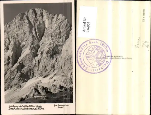 236907,Südwandhütte Berghütte m. Dachsteinsüdwand b. Ramsau