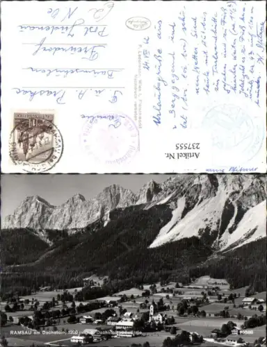 237555,Ramsau am Dachstein Totale geg. Dachsteinsüdwände