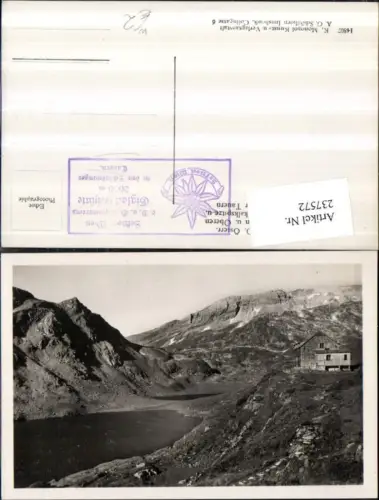 237572,Giglachseehütte m. Unteren u. Oberen Giglachsee Hading b. Pichl-Preunegg