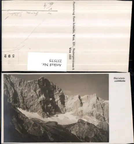 237575,Dachstein Südwände Bergkulisse b. Ramsau pub Hans Schneller 592