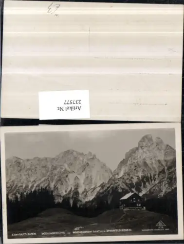 237577,Ennstaler-Alpen Mödlingerhütte Berghütte m. Reichenstein u. Sparafeld b. Admont
