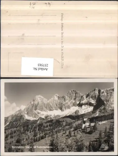 237583,Austriahütte Berghütte m. Dachsteinsüdwand b. Ramsau
