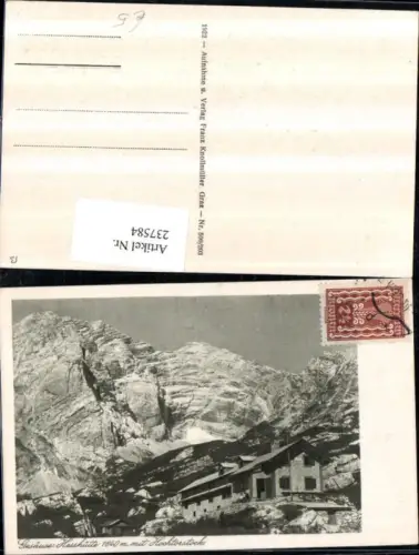 237584,Gesäuse Hesshütte Berghütte m. Hochtorstock b. Johnsbach