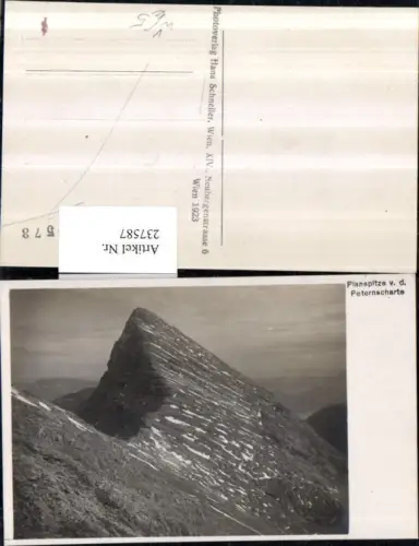 237587,Planspitze von d. Peternscharte b. Johnsbach pub Hans Schneller 573