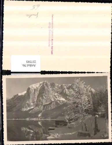 237593,Grundlsee See Partie Winterbild