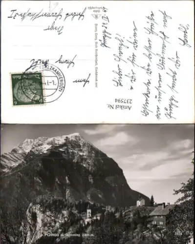 237594,Pürgg m. Grimming Bergkulisse