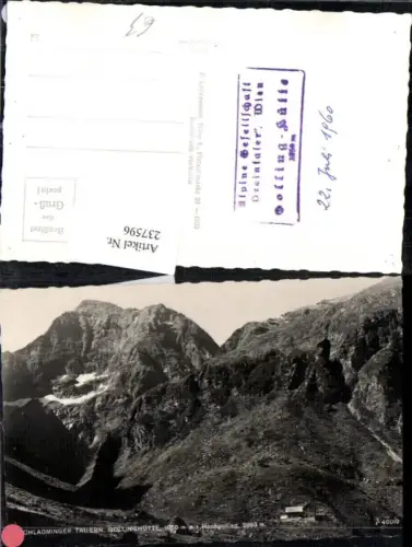 237596,Schladminger Tauern Gollinghütte Berghütte m. Hochgolling b. Rohrmoos