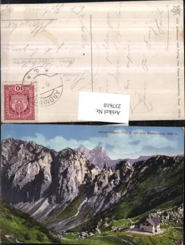 237610,Admonterhaus Berghütte m. d. Grabnerstein b. Admont