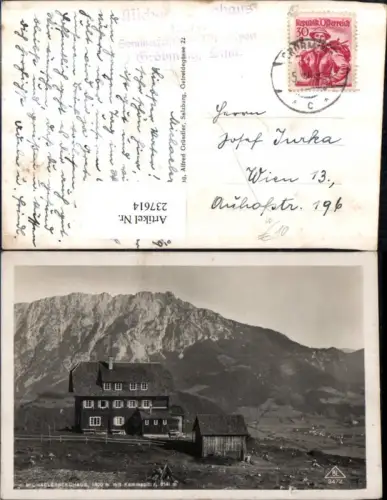 237614,Michaelerberghaus Berghütte m. Kammspitze b. Gröbming