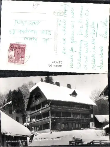 237617,Pichl an d. Enns Jugendheim Pichlmayrgut Winterbild