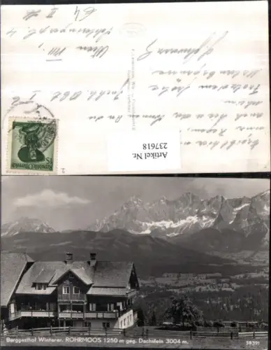 237618,Berggasthof Winterer in Rohrmoos geg. Dachstein