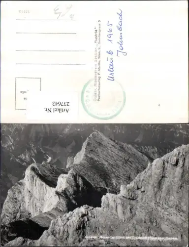 237642,Gesäuse Planspitze m. Roßkappe v. Hochtor b. Johnsbach