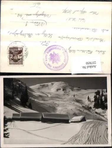 237850,Krischpen Abfahrt Skipiste Winterbild b. Donnersbachwald