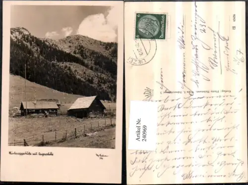 240969,Hintereggerhütte m. Angererhöhe b. Ardning pub Hubmann 246