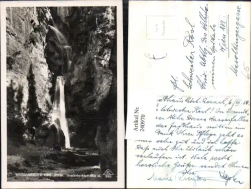 240970,Weißenbach b. Haus Gradenbachfall Wasserfall