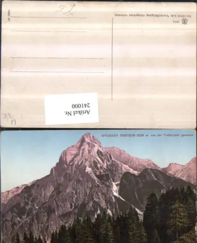 241000,Großer Ödstein von d. Treffneralm gesehen b. Johnsbach