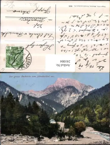241004,Der große Buchstein v. Johnsbachtal aus b. Johnsbach Partie pub Purger u. Co 8595