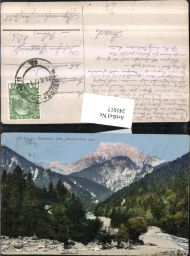 241017,Der große Buchstein v. Johnsbachtal aus b. Johnsbach