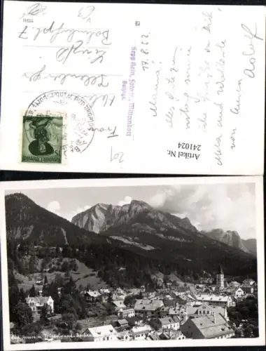 241024,Bad Aussee Totale m. Trisselwand u. Backenstein pub Josef Kain