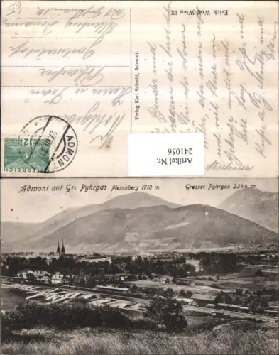241056,Admont Totale m. Großen Pyhrgas u. Pleschberg